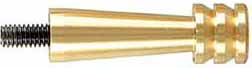 Jag, jagged cleaning tip, brass, .50 caliber, 3/8 rod, 10-32 thread